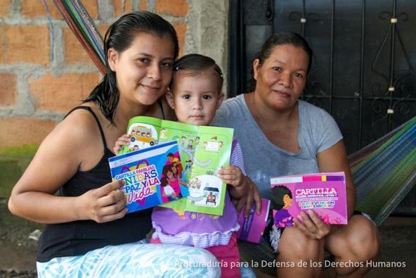 Visitas de atención directa a familias de La Paz Centro, departamento de León,