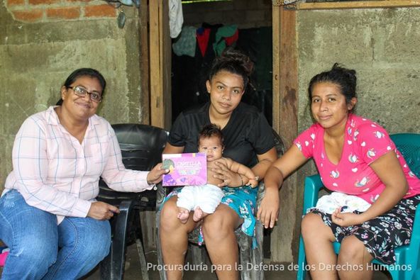 Visitas directas a familias del municipio de Potosí, Rivas