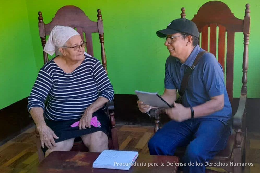 Visitas a familias de la Conquista departamento de Carazo