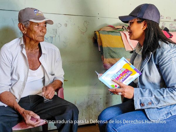 Visitas directas a familias de Diriá, departamento de Carazo.