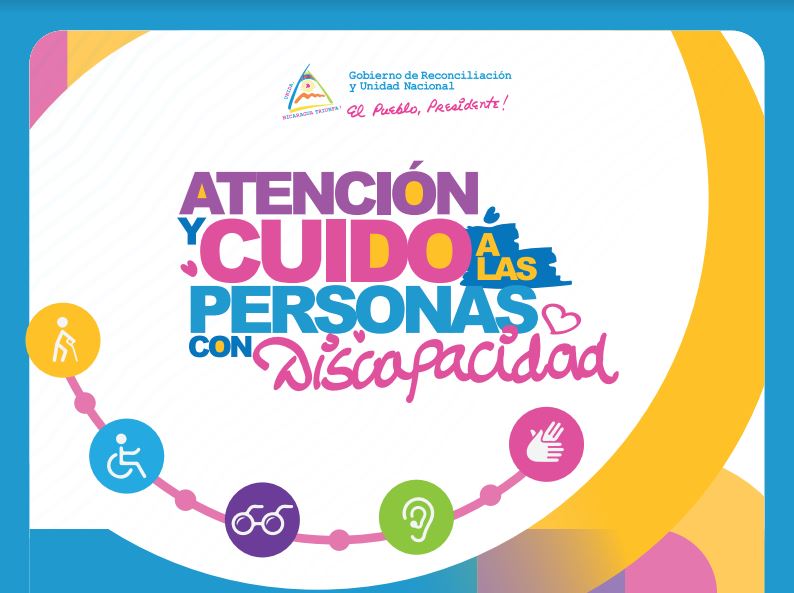 Cartilla “Atención y Cuido a las Personas con Discapacidad”