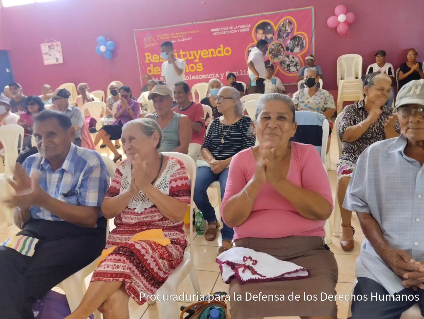 PDDH realizó encuentro con adultos mayores del municipio de Ciudad Sandino