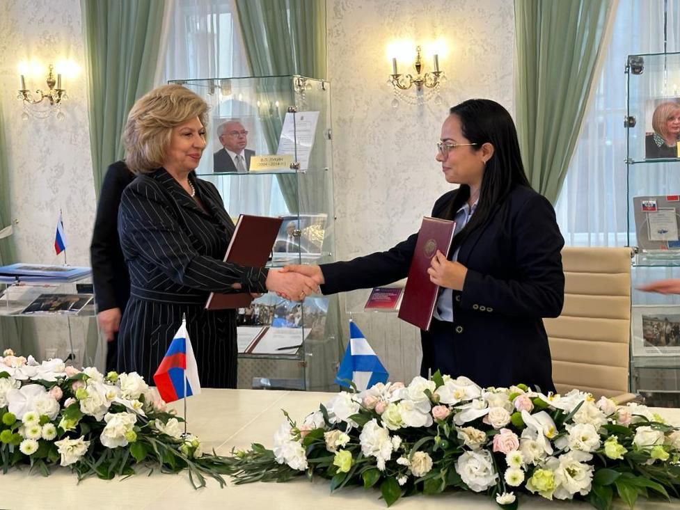 NICARAGUA Y RUSIA FIRMAN MEMORANDUM FORTALECIENDO COOPERACIÓN EN DERECHOS HUMANOS